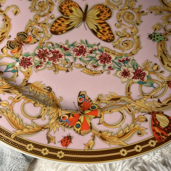 Versace Butterfly garden collection Charger - Picture 3 of 10